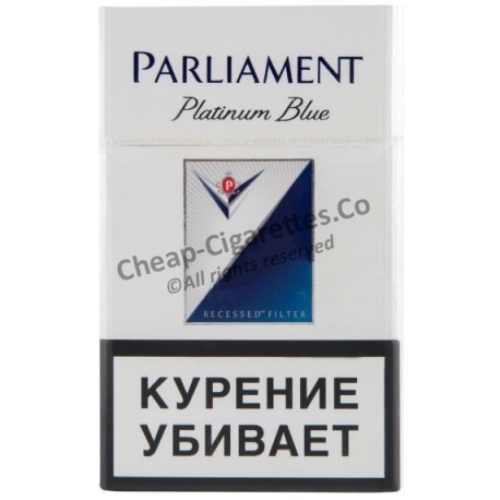 Parliament Platinum Blue